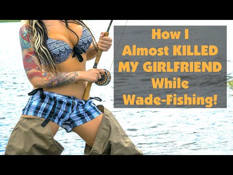 How I Almost Killed My Girlfriend While Wade Fishing | Salty101 Fishing