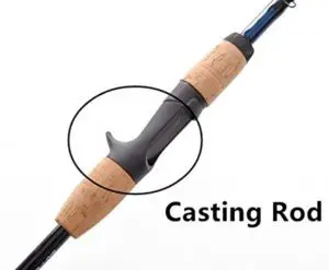 Rod for baitcasting reel.