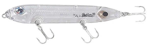 Heddon Super Spook Jr. redfish lure for baitcasting or spinning reels.
