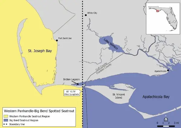 State Speckled (Spotted) Trout Laws, Size, and Bag Limits