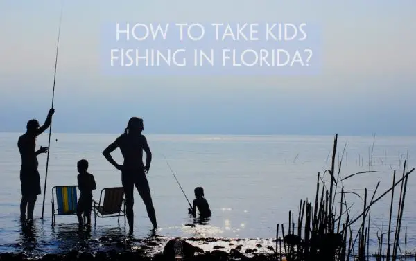 Florida family fishing with kids.