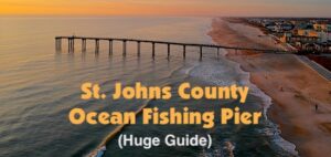 St. John's County Ocean Fishing Pier in St. Augustine, Florida.