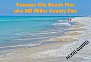 MB Miller County Fishing Pier in Panama City Beach, Florida.