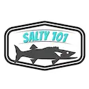 Logo for Salty101 Florida saltwater and freshwater fishing website.